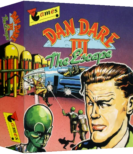 Dan Dare 3 - The Escape — box-3D (EU)