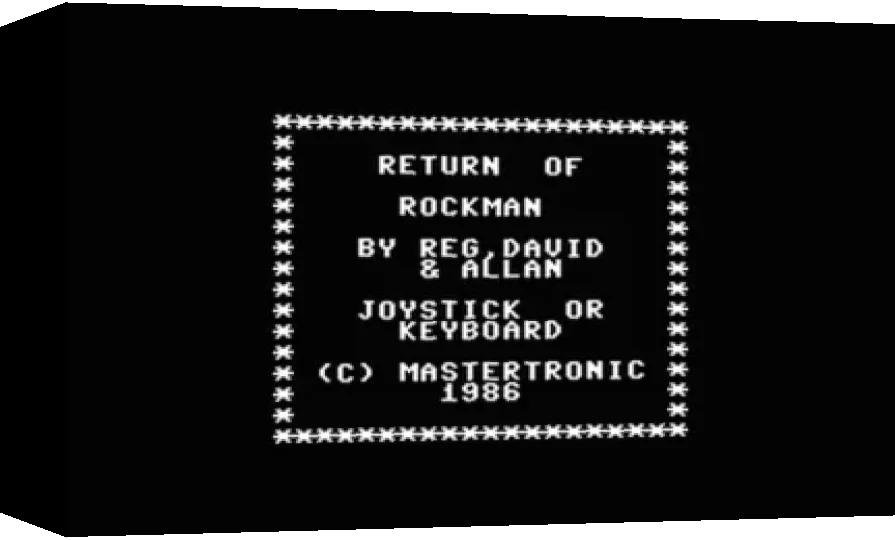 Return of Rockman — box-3D (WOR)