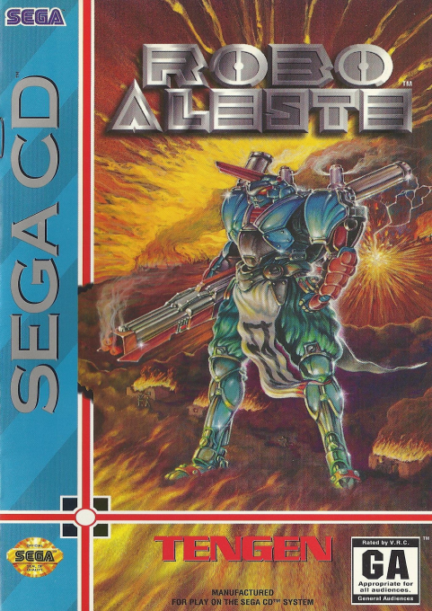 Dennin Aleste - Nobunaga and His Ninja Force box art