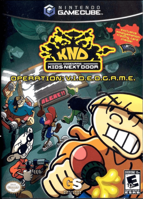 Codename - Kids Next Door - Operation - V.I.D.E.O.G.A.M.E. box art