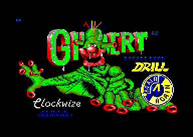 Gilbert - Escape From Drill — sstitle (EU)