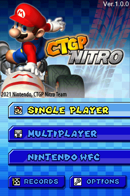 Mario Kart DS CTGP Nitro — sstitle (WOR)