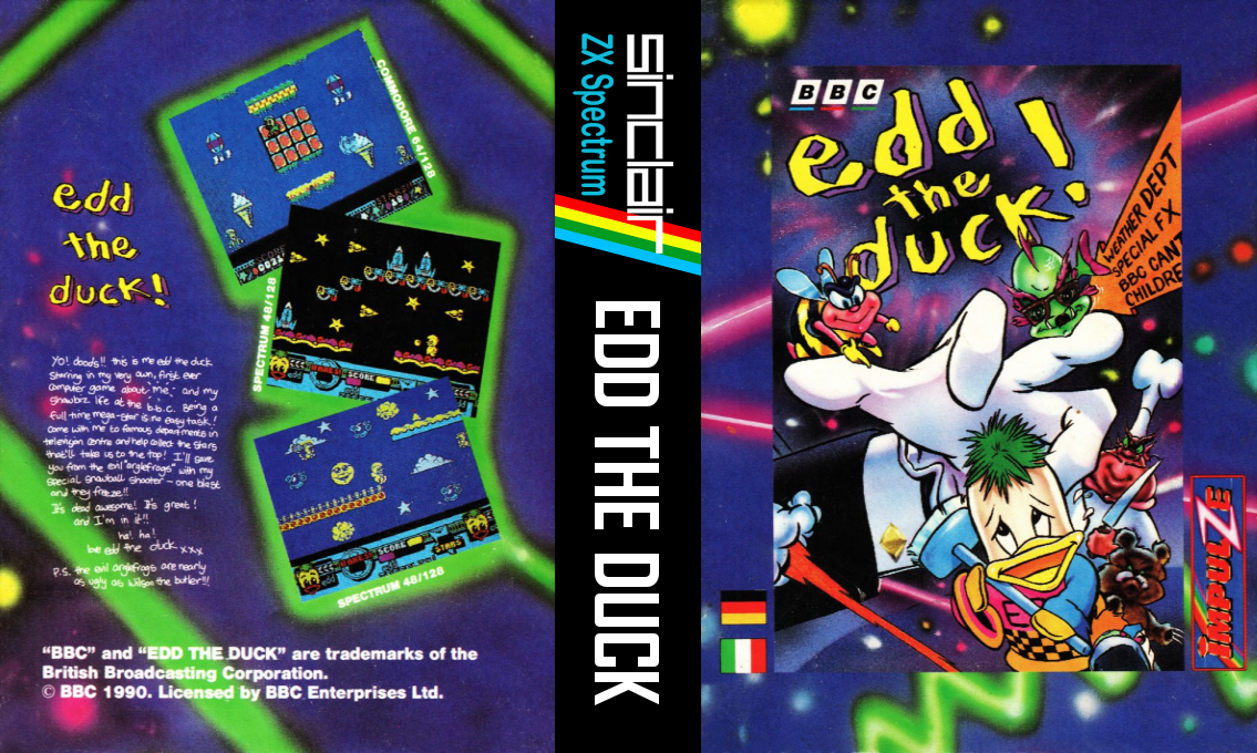 Edd The Duck! — box-texture (EU)