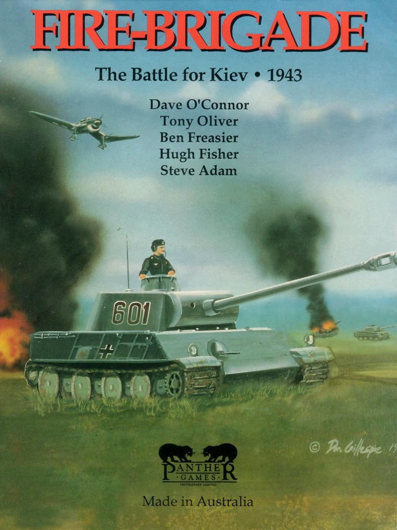 Fire Brigade - The Battle For Kiev 1943 — box-2D (AU)