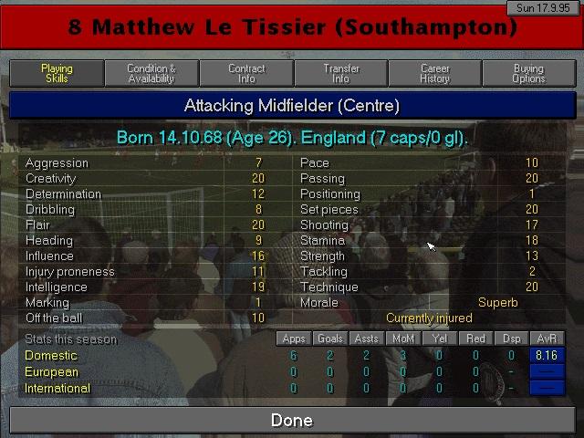 Championship Manager 2 + Season 96-97 Updates — ss (EU)