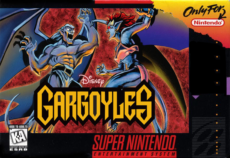 Gargoyles box art
