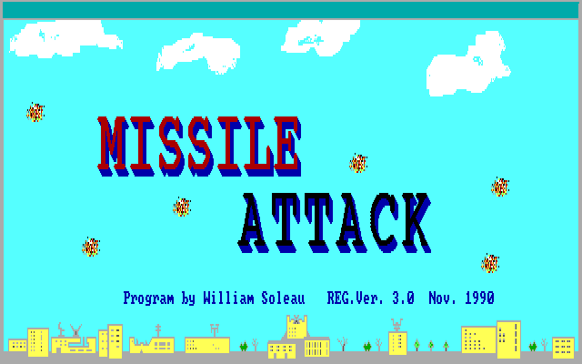 Missile Attack box art