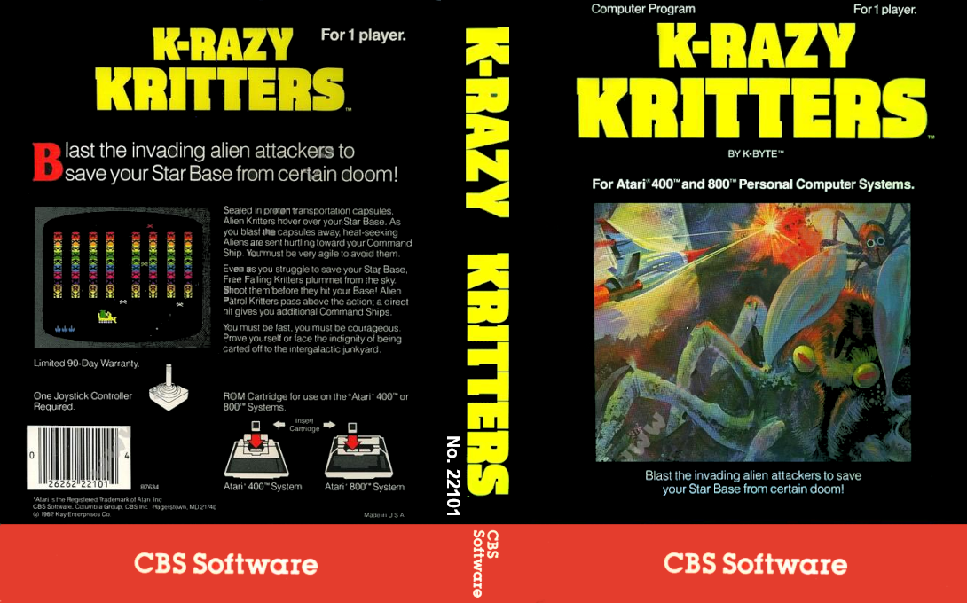 K-razy Kritters — box-texture (US)