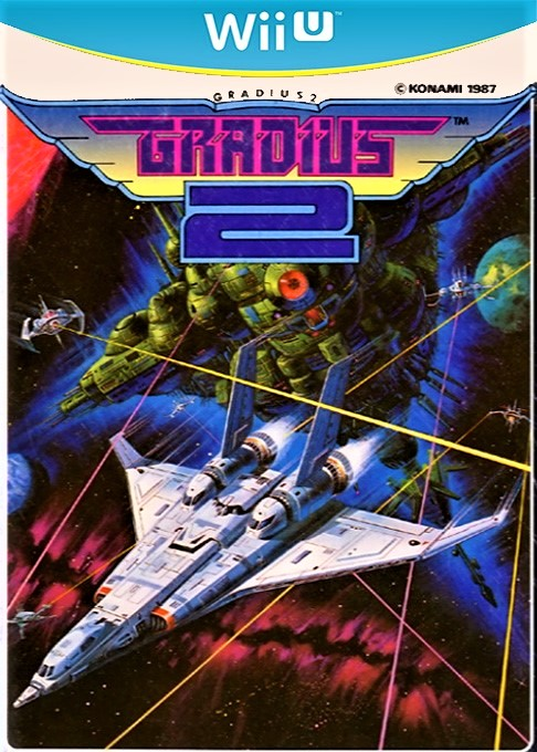 Gradius 2 box art
