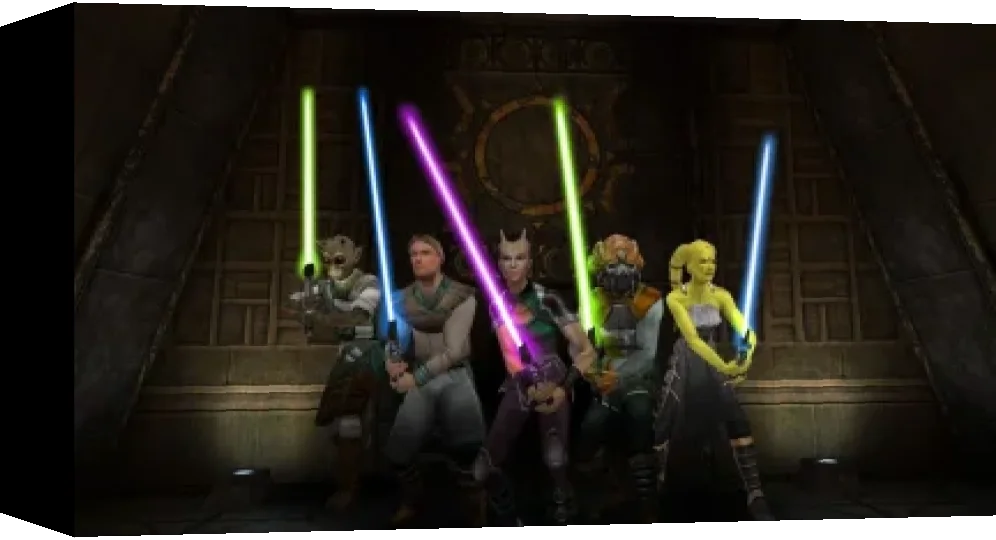 Star Wars: Jedi Knight - Jedi Academy — box-3D (WOR)