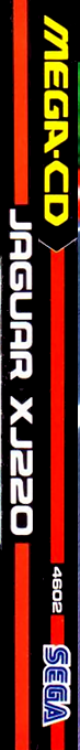 Jaguar XJ220 — box-2D-side (EU)