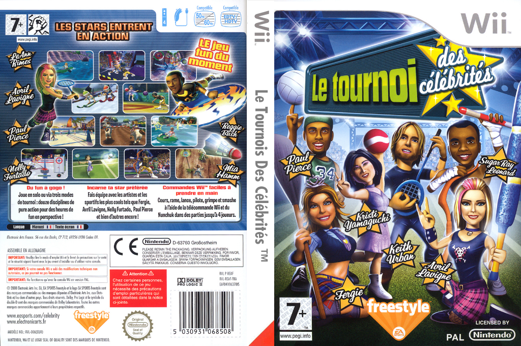 Tournoi des Celebrites, Le — box-texture (FR)