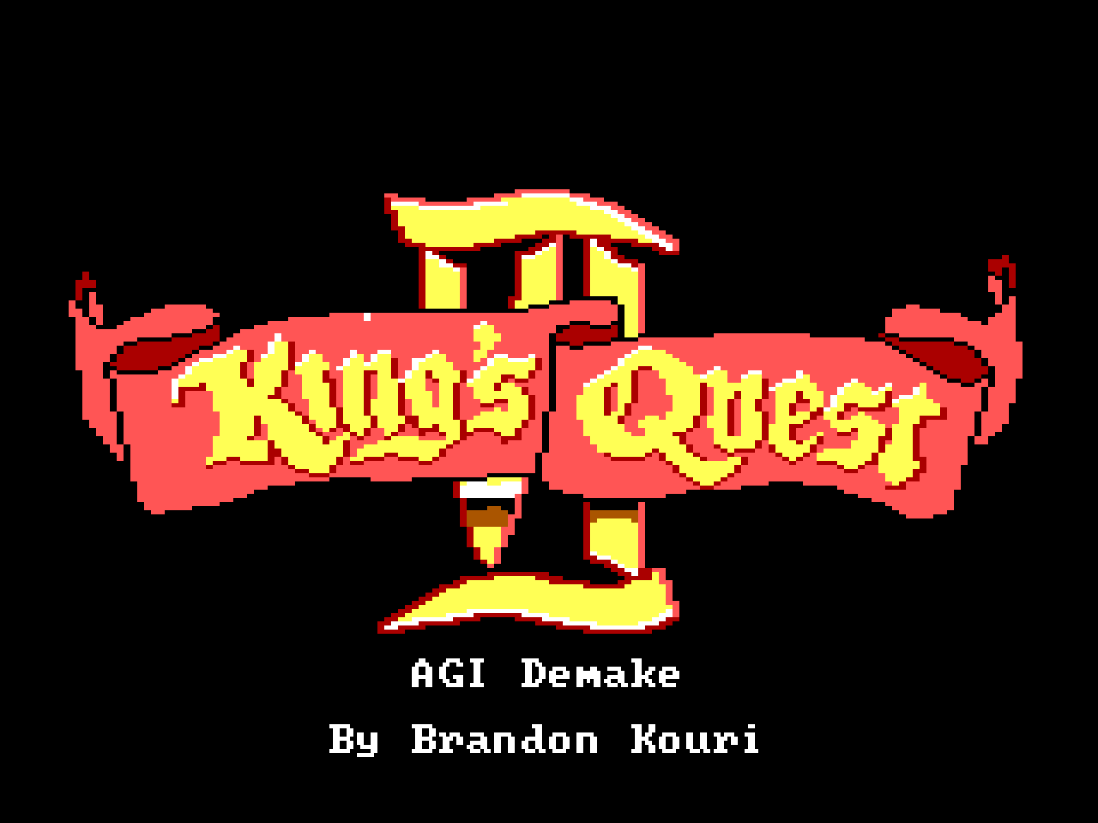 King's Quest VI AGI Demake — sstitle (WOR)