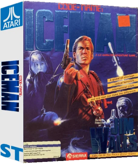 Code-Name - Iceman — box-3D (US)