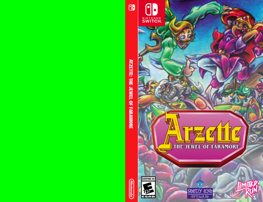 Atzette - The Jewel of Faramore — box-texture (US)