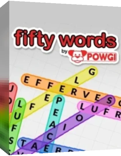 Fifty Words by POWGI — box-3D (WOR)