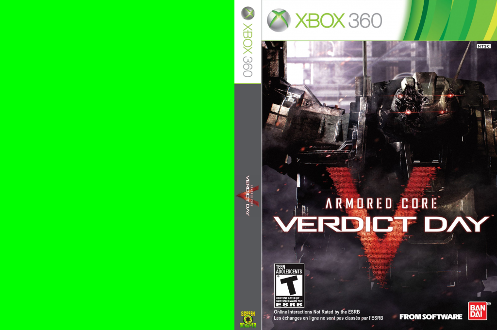Armored Core - Verdict Day — box-texture (US)