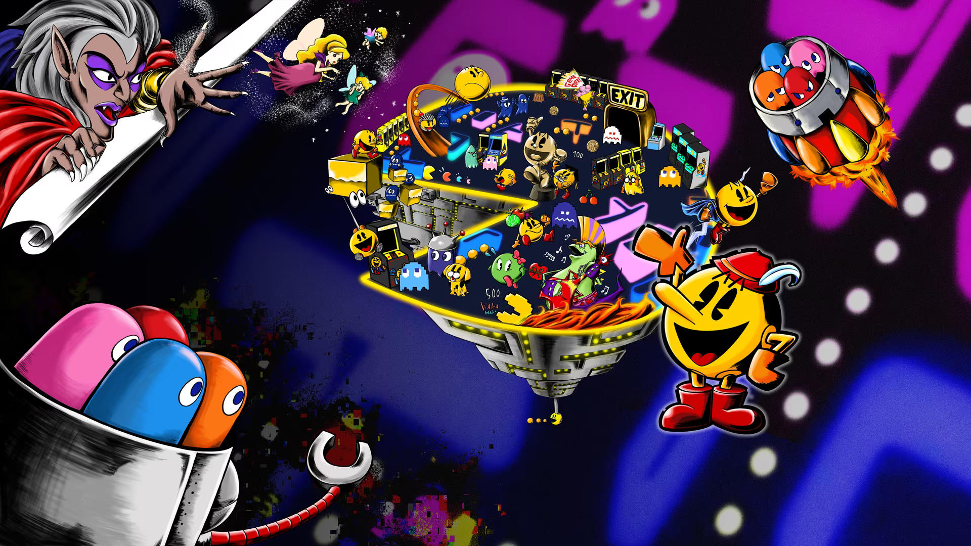 PAC-MAN Museum + — fanart