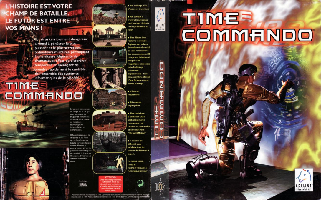 Time Commando — box-texture (FR)
