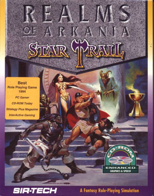 Realms Of Arkania - Star Trail box art