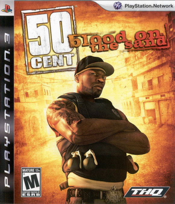 50 Cent - Blood on the Sand box art