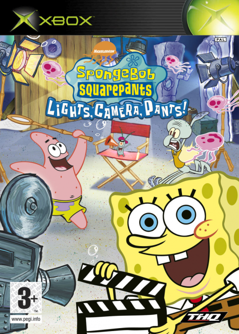 Nickelodeon SpongeBob SquarePants - Lights, Camera, Pants! — box-2D (EU)