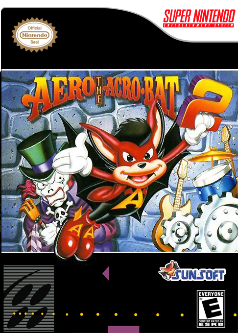 Aero the Acrobat 2 box art