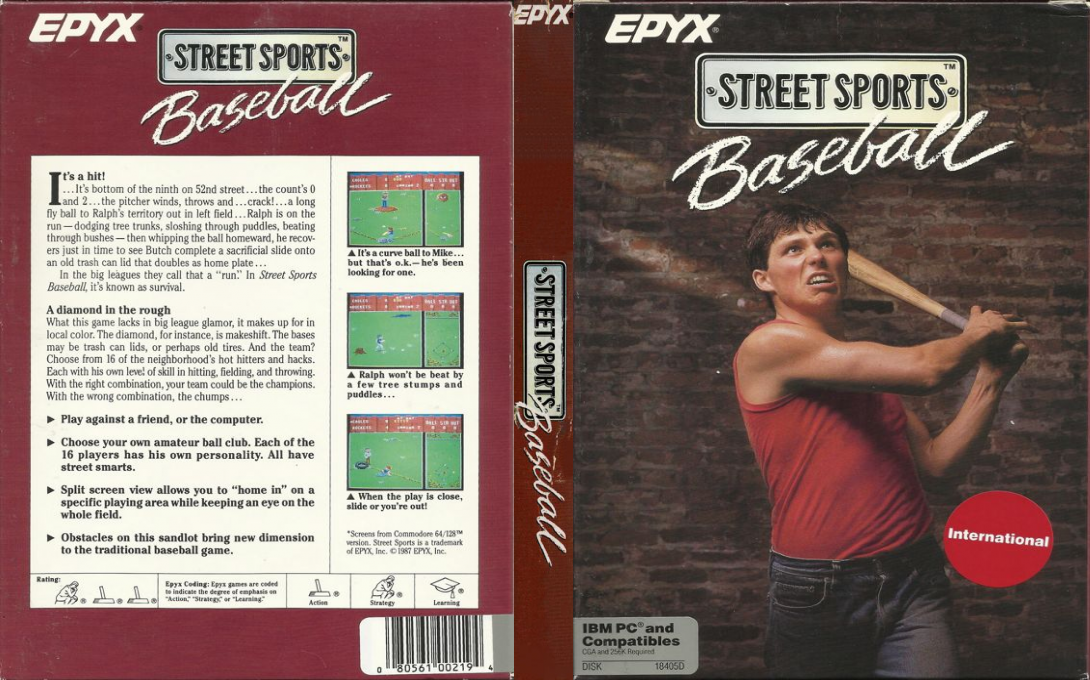 Street Sports Baseball — box-texture (EU)