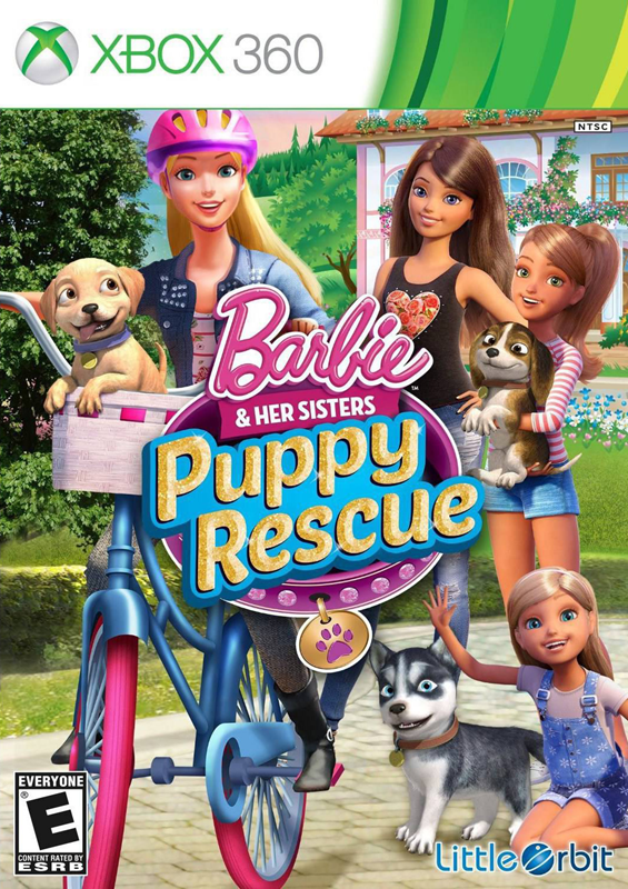 Barbie & Her Sisters - Puppy Rescue box art