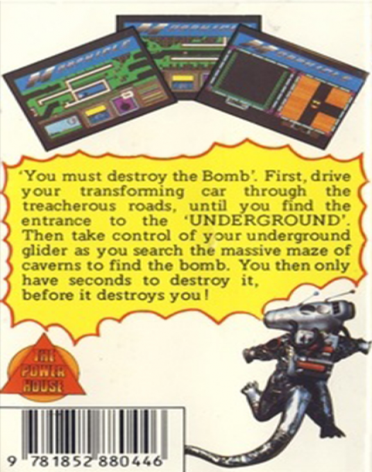 Morphicle : The Transforming Car — box-2D-back (EU)