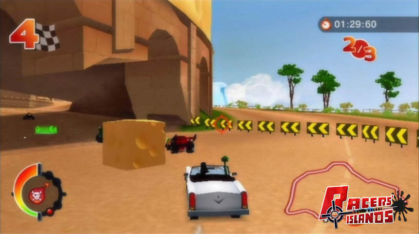 Racers' Islands - Crazy Racers — ss (WOR)