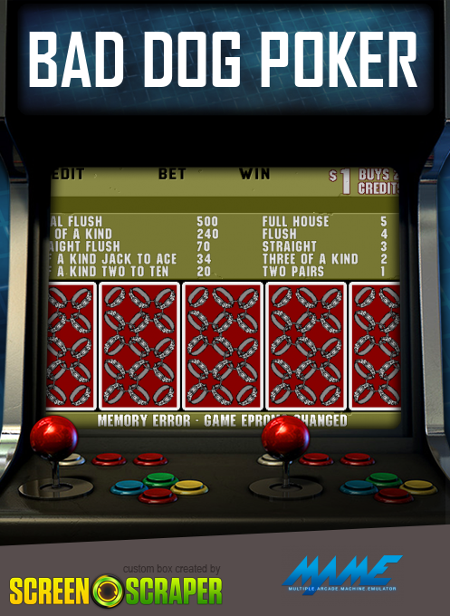 Bad Dog Poker box art