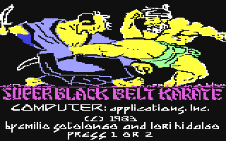 Super Black Belt Karate — sstitle (WOR)