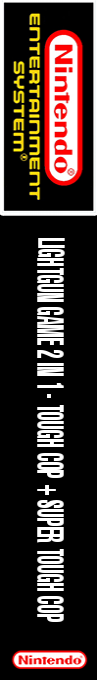 Lightgun Game 2 In 1 - Tough Cop + Super Tough Cop — box-2D-side (TW)