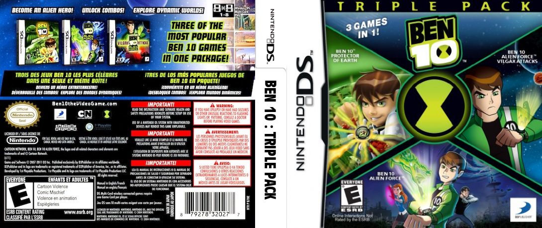 Ben 10 - Triple Pack — box-texture (US)