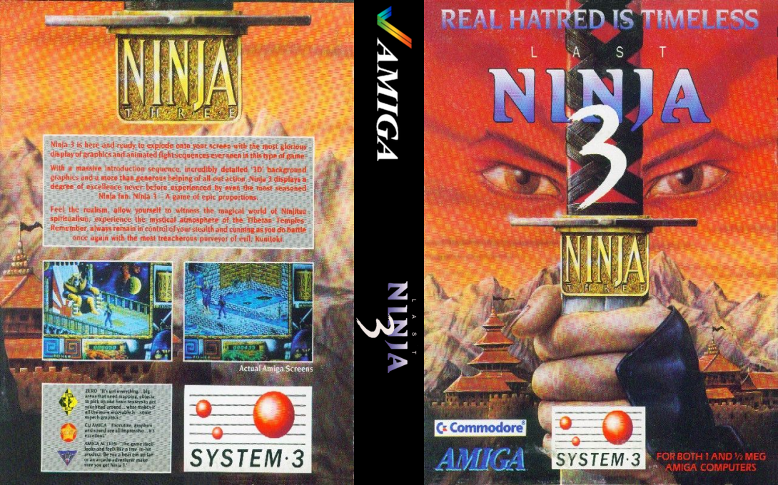 Last Ninja 3 — box-texture (WOR)