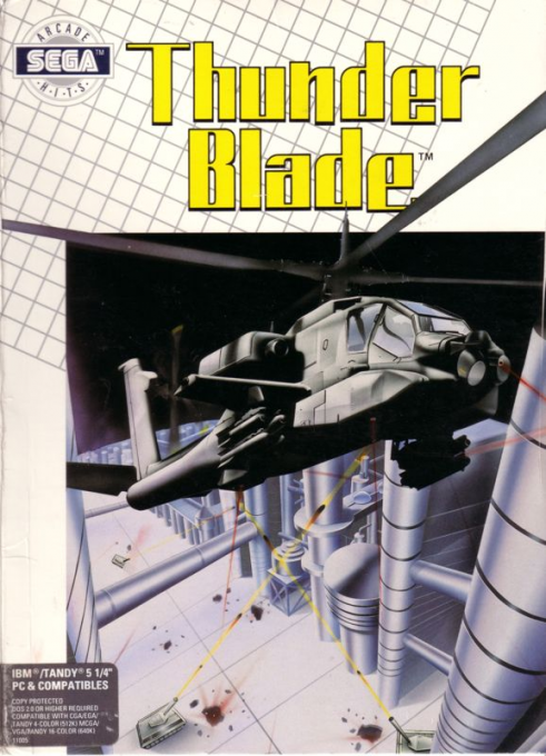 Thunder Blade box art