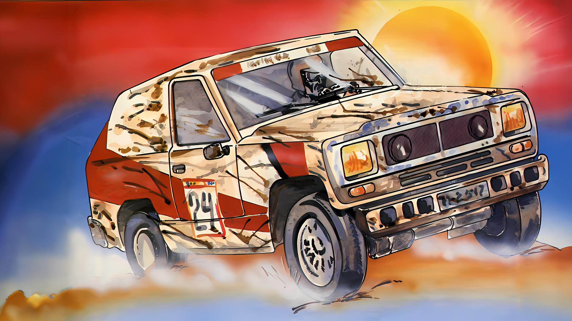 Dakar 4x4 — fanart