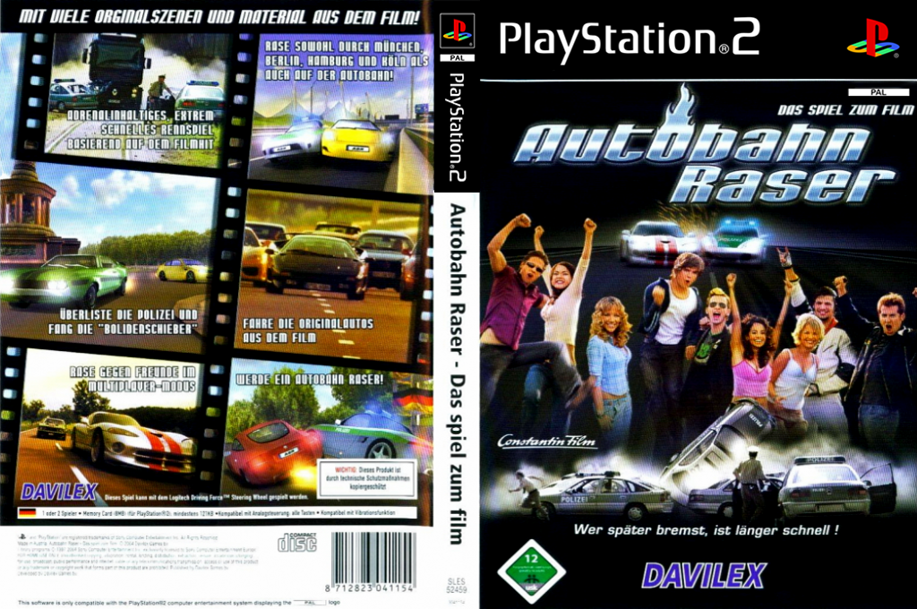 Autobahn Raser - Das Spiel Zum Film — box-texture (DE)