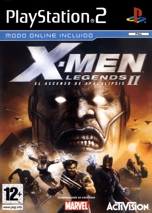 X-Men Legends II - Rise of Apocalypse — box-2D (SP)