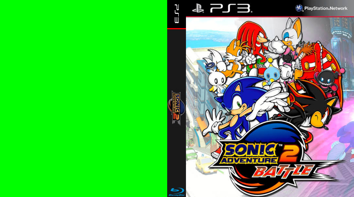 Sonic Adventure 2 — box-texture (WOR)