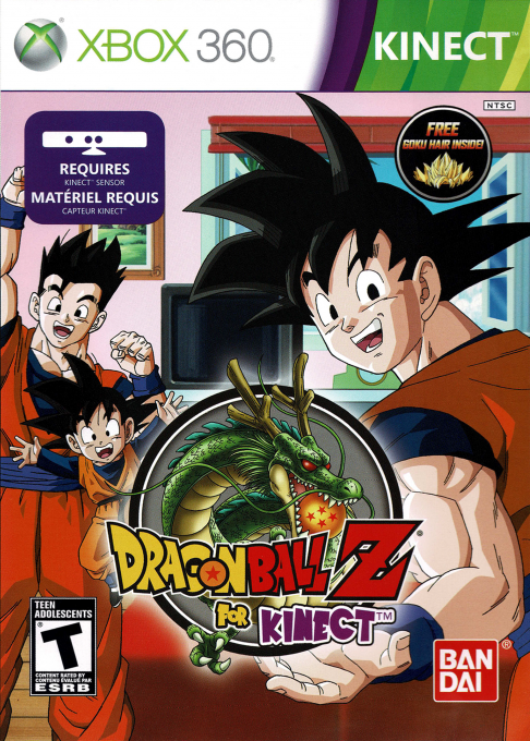Dragon Ball Z for Kinect box art