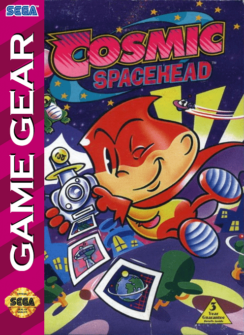 Cosmic Spacehead box art