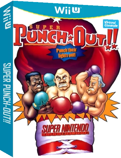 Super Punch-out!! — box-3D (CUS)