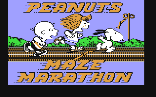 Peanuts Maze Marathon — sstitle (WOR)