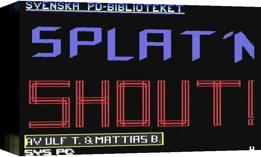 Splat'n Shout — box-3D (WOR)