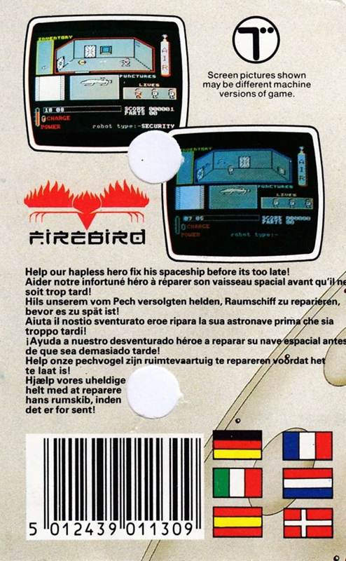 Muggins The Spaceman — box-2D-back (EU)