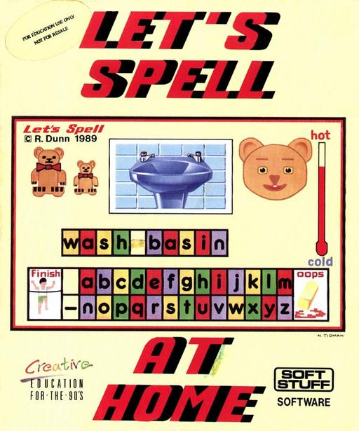 Let's Spell At Home box art