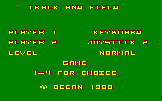 Track And Field — sstitle (EU)