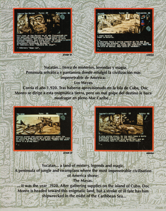 Diosa de Cozumel — box-2D-back (SP)